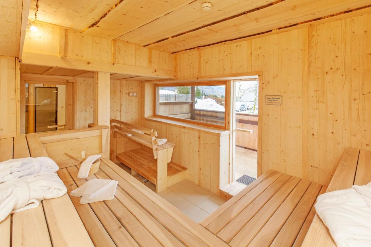באד גויסרן Appartement Predigstuhlblick Mit Indoorpool Und Sauna מראה חיצוני תמונה