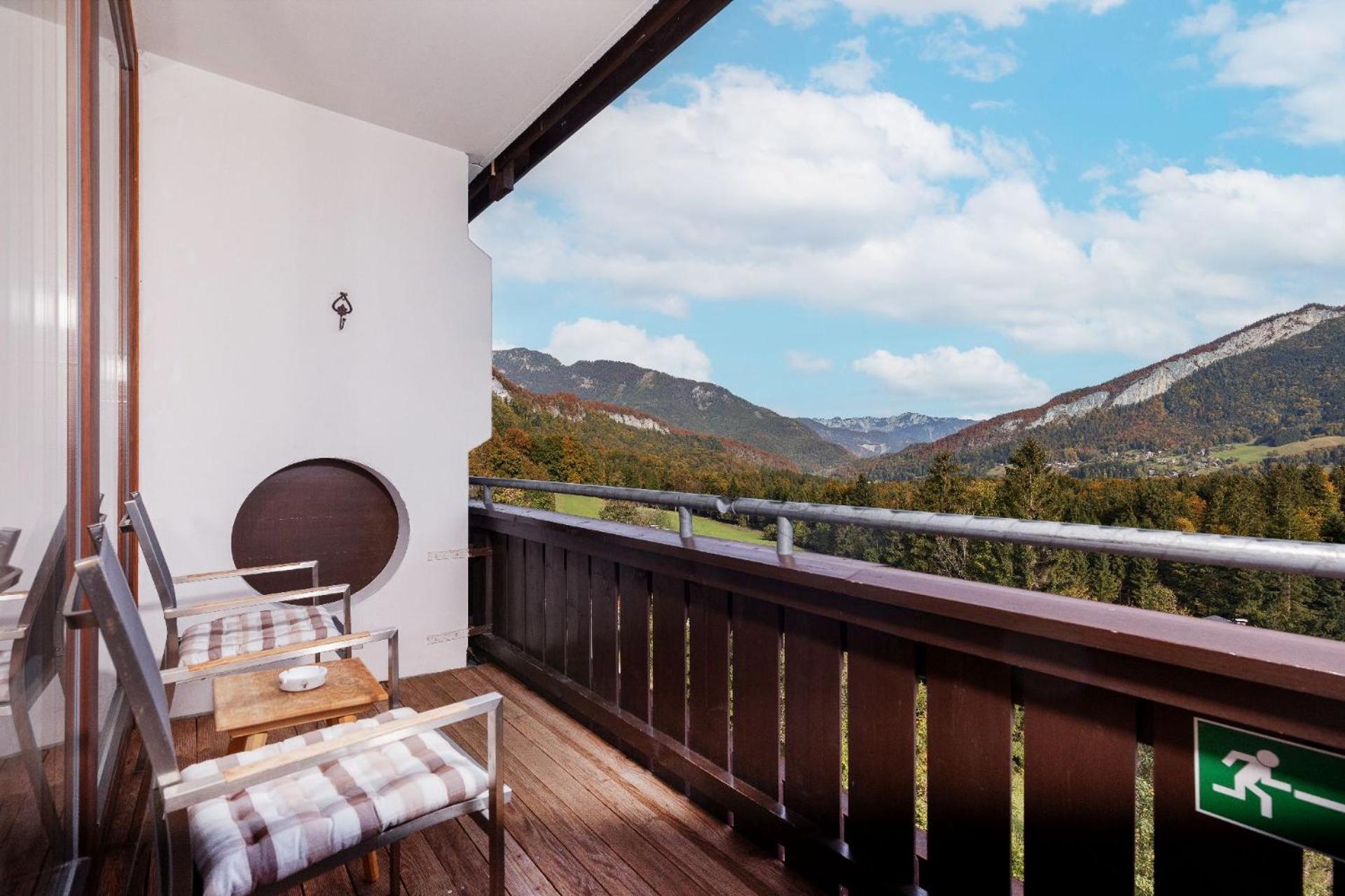באד גויסרן Appartement Predigstuhlblick Mit Indoorpool Und Sauna מראה חיצוני תמונה